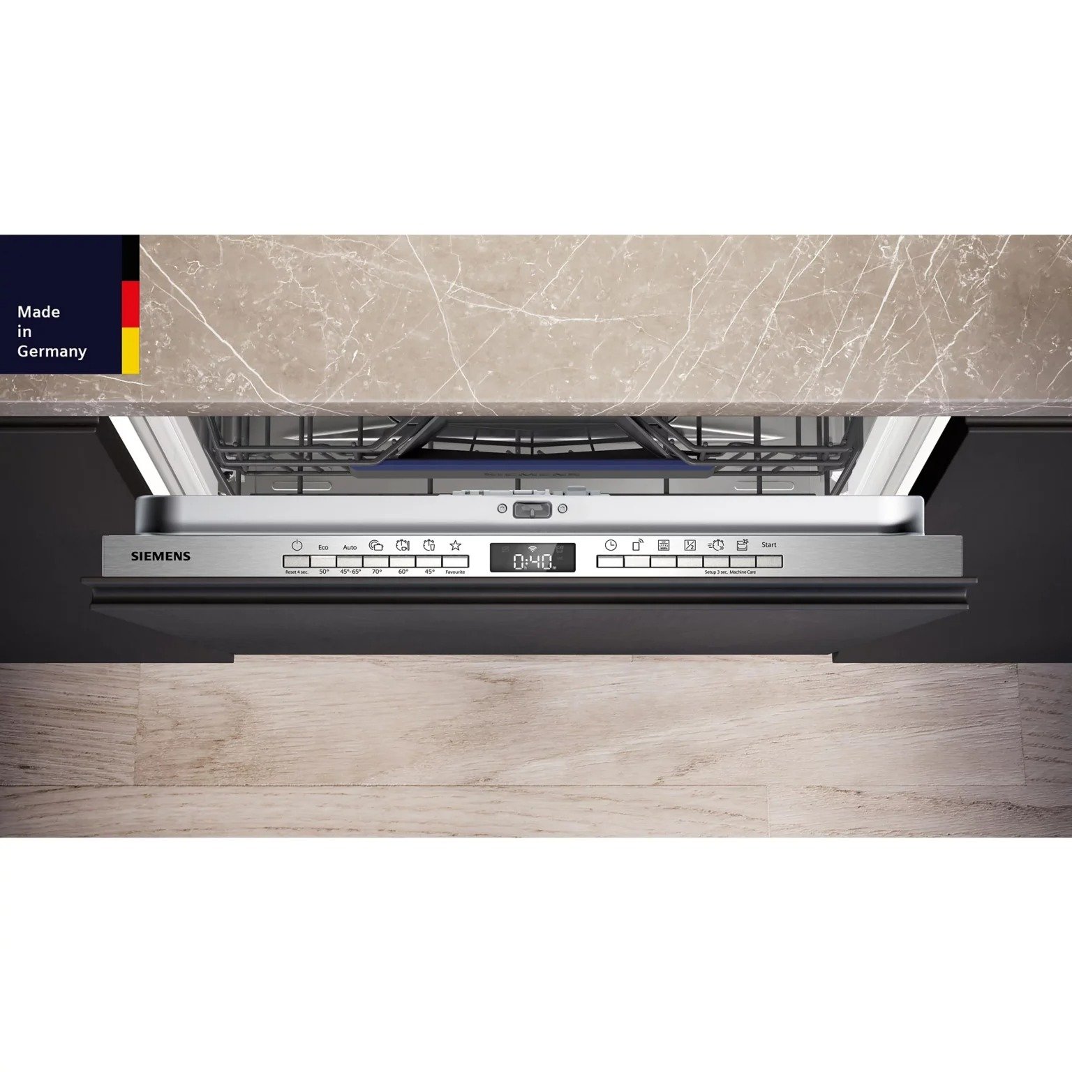 Lave vaisselle encastrable SIEMENS SN63EX22CE iQ300 autoOpen dry