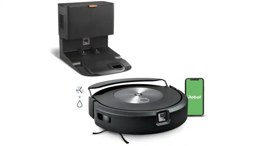 Aspirateur-laveur robot combiné iRobot j7+