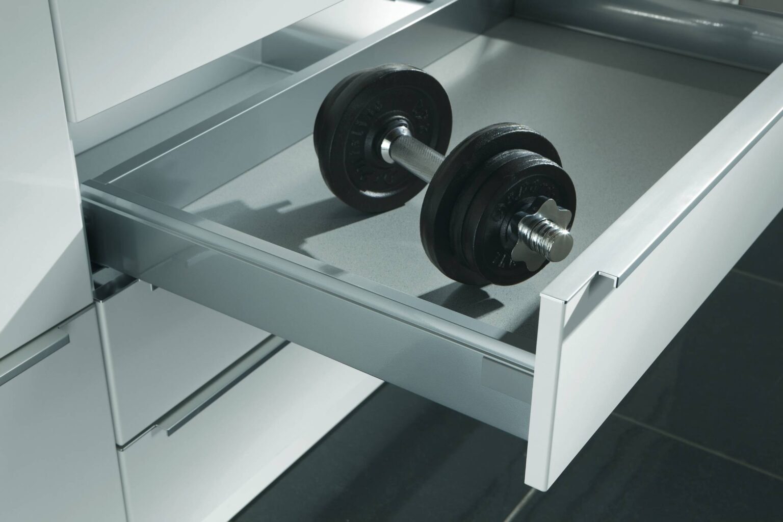 UB DESIGN – Pack Cuisine ASTUCIO 3 BLANC ALPIN – 240CM