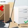UB DESIGN – Pack Cuisine ASTUCIO BETON GRIS GAUCHE – 180CM