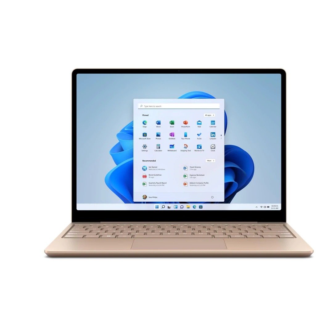 Microsoft Surface Laptop Go 12,5″ i5 128 Go (Grès)