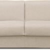CITY – Canapé lit Amsterdam 2 3 places 160 beige
