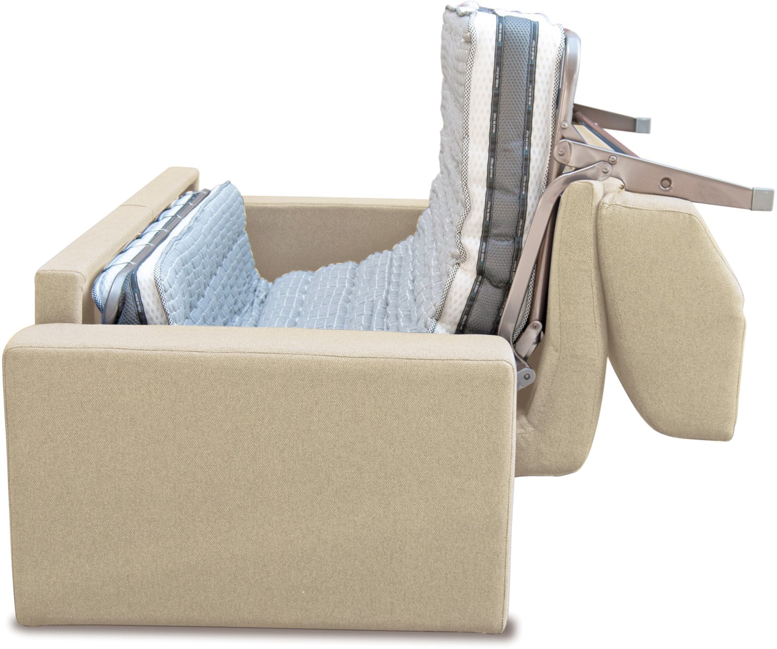 CITY – Canapé lit Amsterdam 2 3 places 160 beige