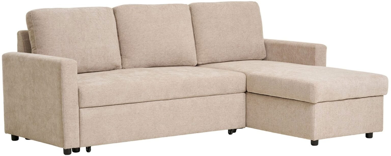 HOUSE NORDIC – Canapé lit Tiroir Belfast beige