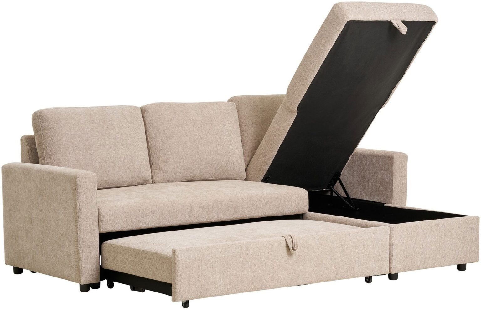 HOUSE NORDIC – Canapé lit Tiroir Belfast beige